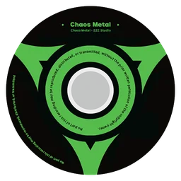 chaotic-metal drive disc icon